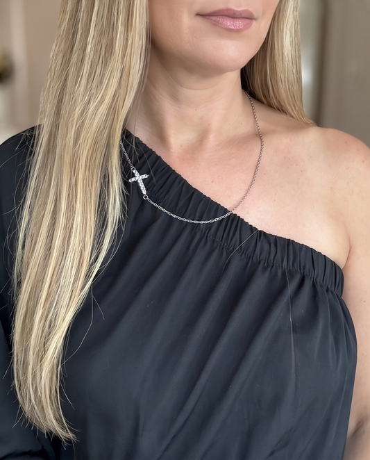 Faith Necklace Silver